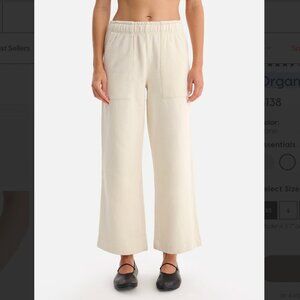 Mate the Label - Organic Fleece Wide Leg Pant - XS - NWT